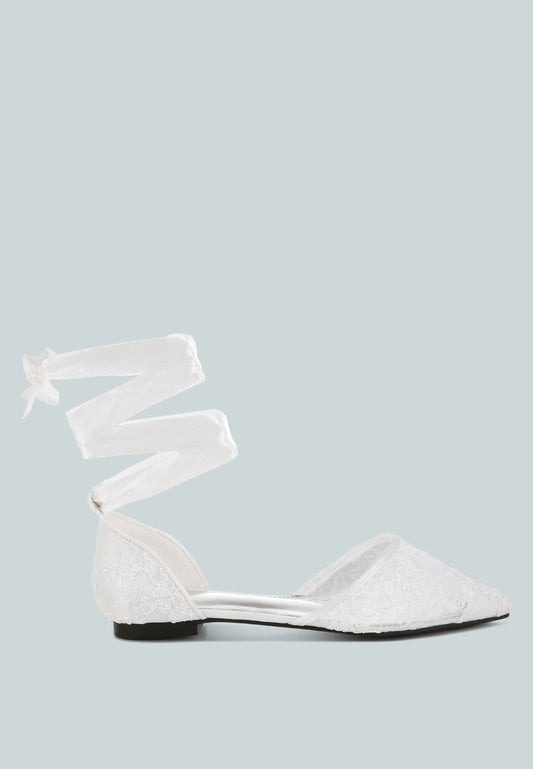 Shrami Pearl & Rhinestone Strap Flat Sandals-0
